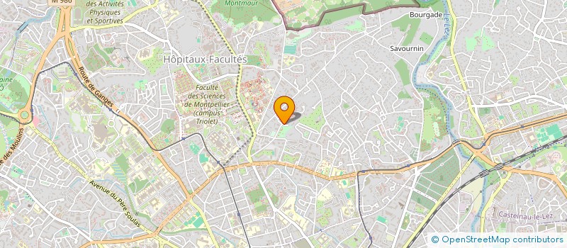 localisation de l'entreprise SCI JOSEFA à MONTPELLIER