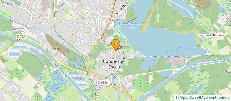 localisation de l'entreprise SCI JOSENZO  CONDE-SUR-L'ESCAUT