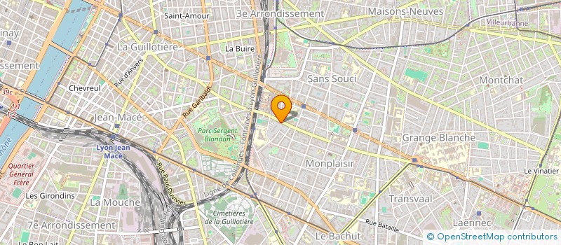 localisation de l'entreprise SCI JOSEPH  LYON