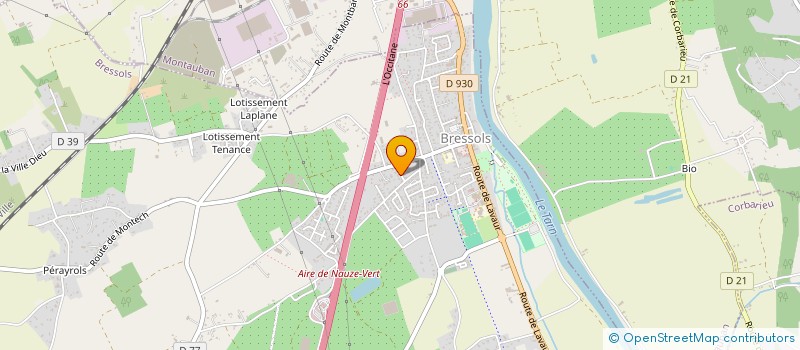 localisation de l'entreprise SCI JOSEPH  BRESSOLS