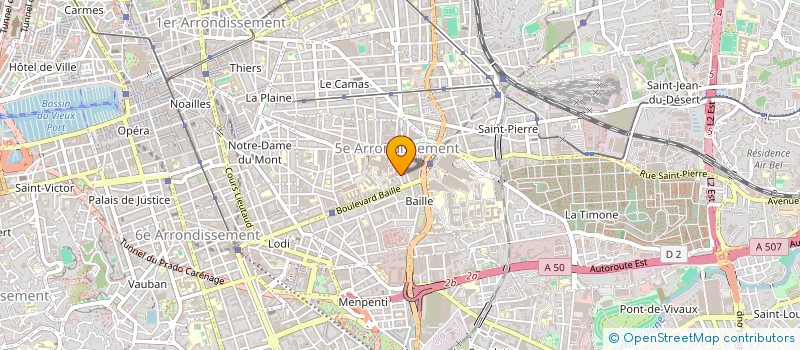 localisation de l'entreprise SCI JOSEPH  MARSEILLE