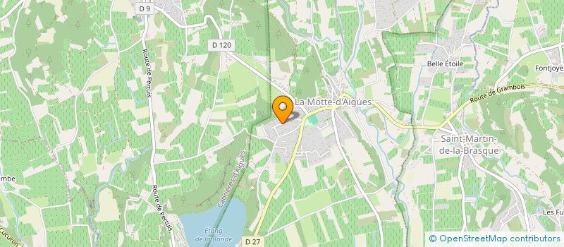 localisation de l'entreprise SCI JOSEPH  LA MOTTE-D'AIGUES