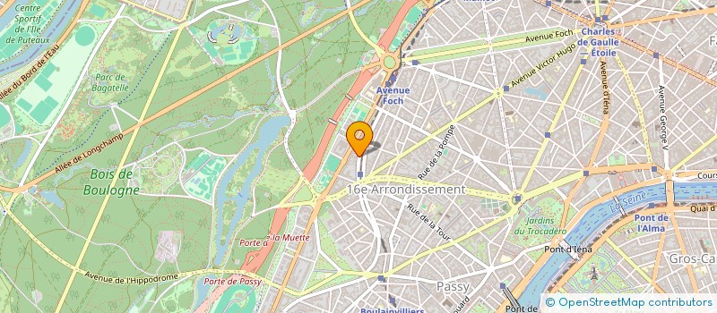 localisation de l'entreprise SCI JOSEPH  PARIS