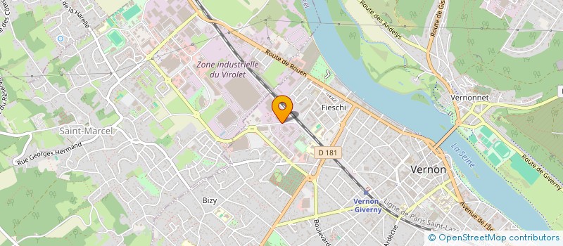 localisation de l'entreprise SCI JOSEPH  VERNON