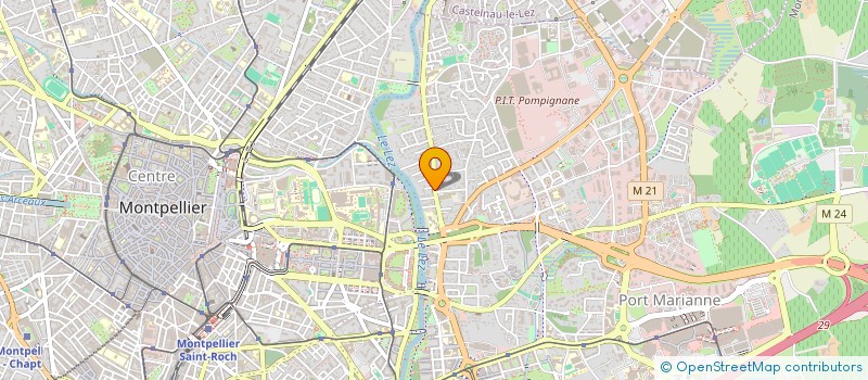 localisation de l'entreprise SCI JOSEPH ALCODORI à MONTPELLIER