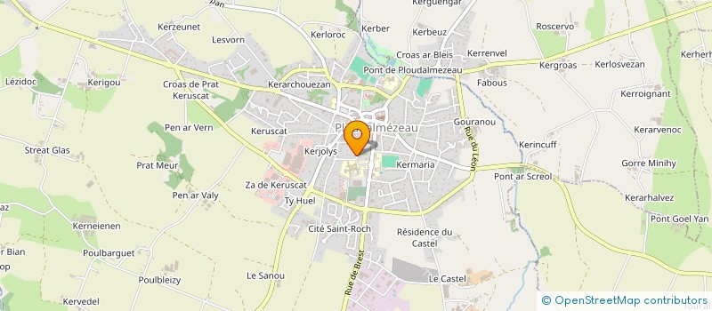 localisation de l'entreprise SCI JOSEPH-BESCOND  PLOUDALMEZEAU