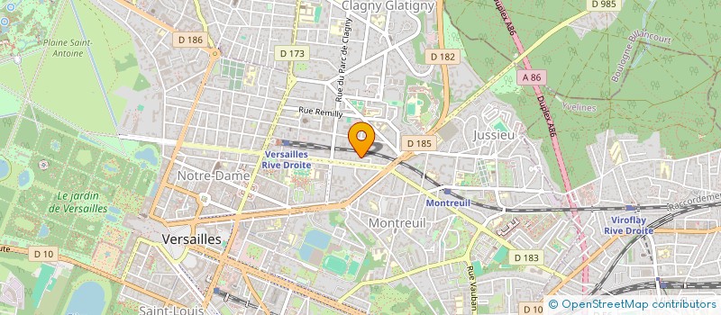 localisation de l'entreprise SCI JOSEPH II à VERSAILLES
