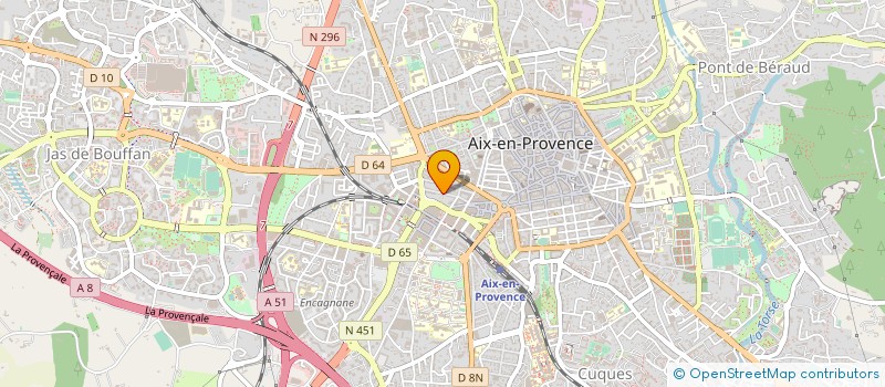 localisation de l'entreprise SCI JOSEPH MILON  AIX-EN-PROVENCE