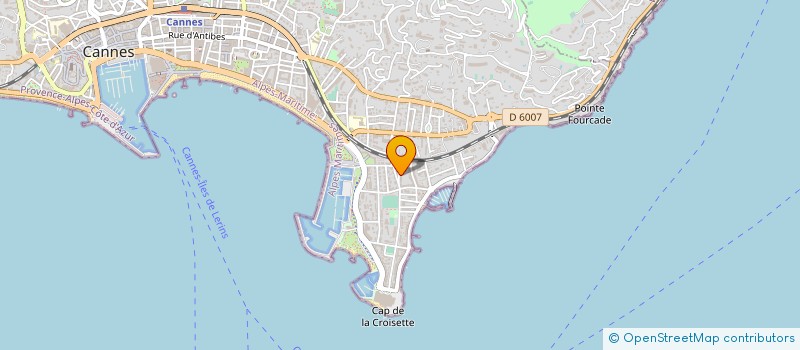 localisation de l'entreprise SCI JOSEPH PONS à CANNES