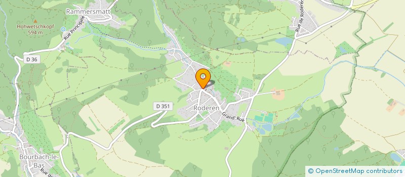 localisation de l'entreprise SCI JOSEPHA  RODEREN