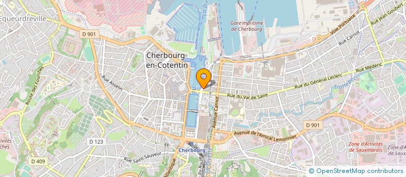 localisation de l'entreprise SCI JOSEPHINE à CHERBOURG-EN-COTENTIN