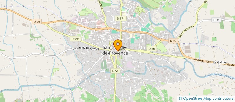localisation de l'entreprise SCI JOSEPHINE à SAINT-REMY-DE-PROVENCE
