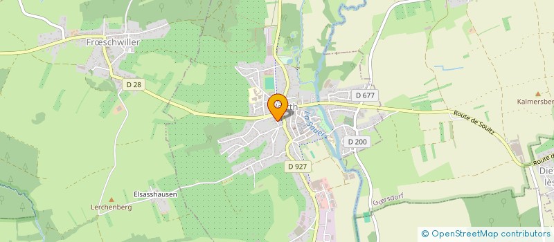 localisation de l'entreprise SCI JOSEPHINE  WRTH