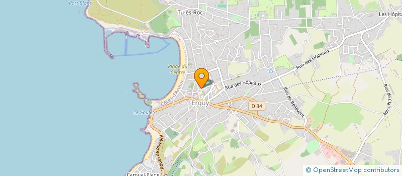 localisation de l'entreprise SCI JOSETTE ET MICHEL MORGAND  ERQUY