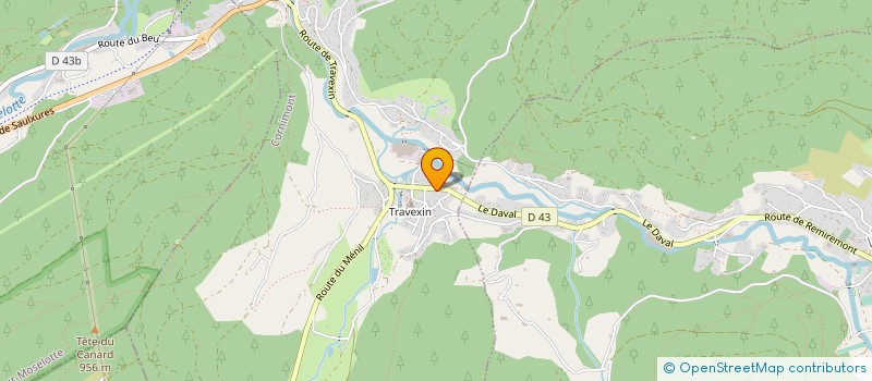 localisation de l'entreprise SCI JOSIAN  CORNIMONT