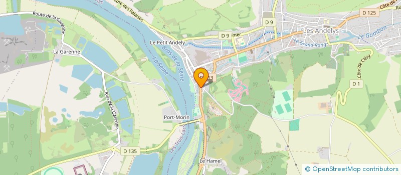 localisation de l'entreprise SCI JOSICANDI à LES ANDELYS
