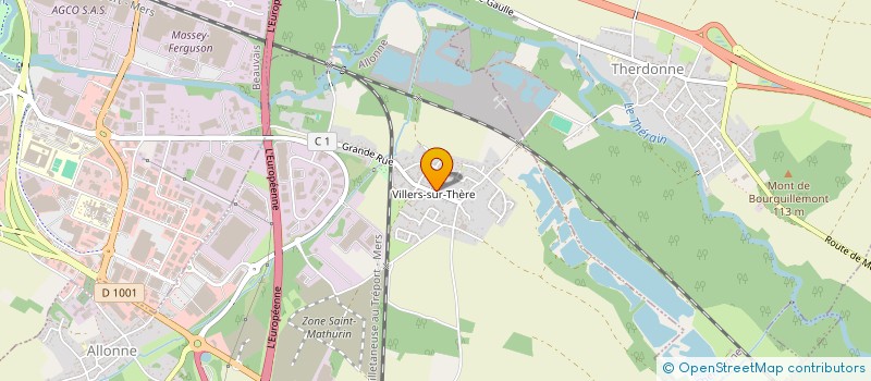 localisation de l'entreprise SCI JOSIE  ALLONNE