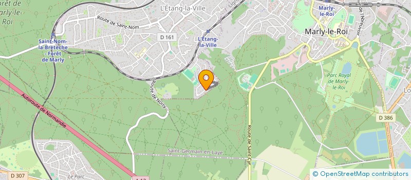 localisation de l'entreprise SCI JOSIEN LOCATIONS  L'ETANG-LA-VILLE