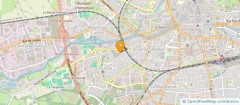localisation de l'entreprise SCI JOSILENN  RENNES