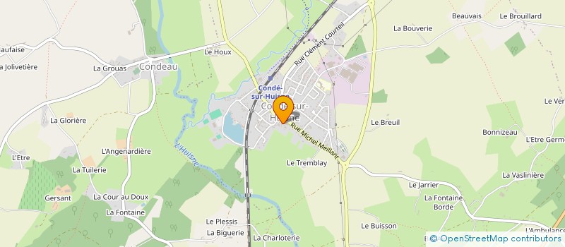 localisation de l'entreprise SCI JOSIMMO à BRETONCELLES