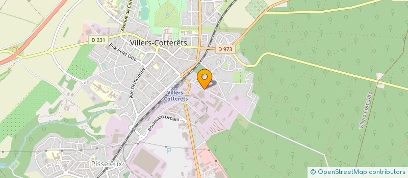localisation de l'entreprise SCI JOSMATO à VILLERS-COTTERETS