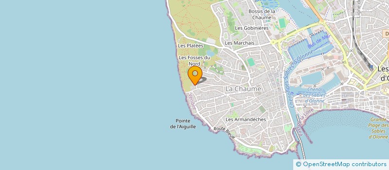 localisation de l'entreprise SCI JOSO IMMO 56 à LES SABLES D'OLONNE