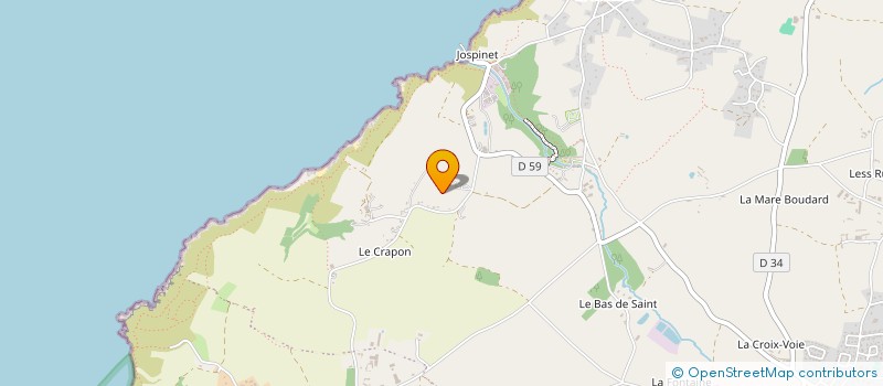 localisation de l'entreprise SCI JOSPINET  LAMBALLE-ARMOR