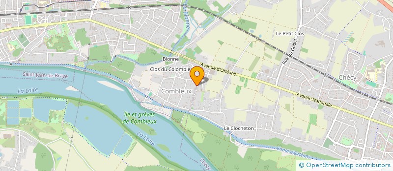 localisation de l'entreprise SCI JOSS  COMBLEUX