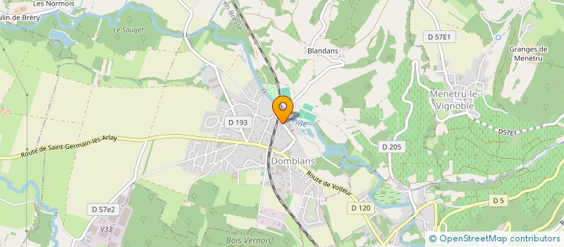 localisation de l'entreprise SCI JOSSE  DOMBLANS