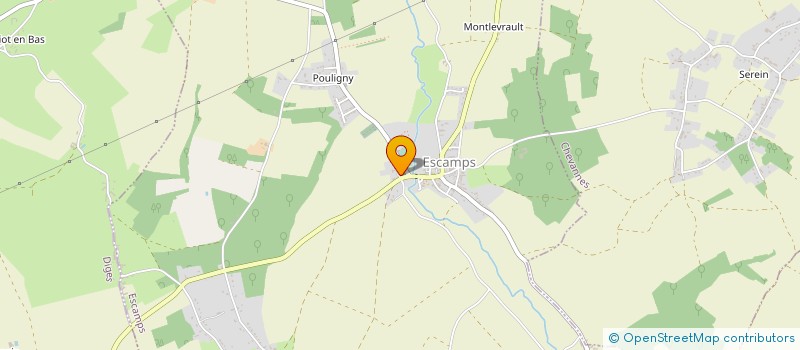 localisation de l'entreprise SCI JOSSIER  ESCAMPS