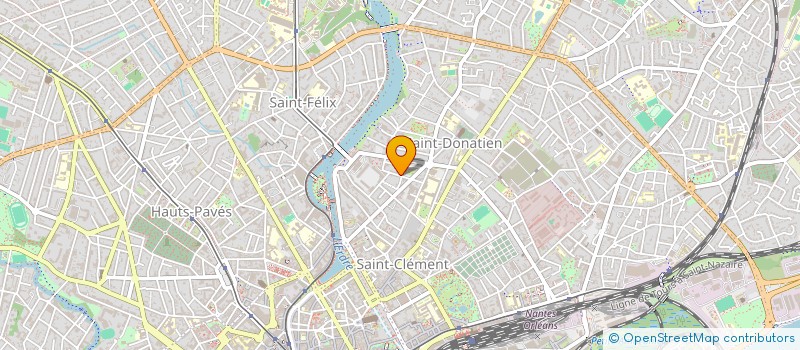 localisation de l'entreprise SCI JOSSO à NANTES