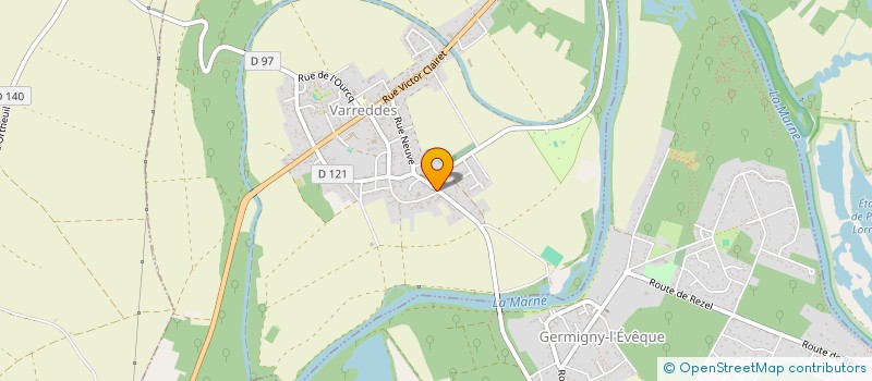 localisation de l'entreprise SCI JOSSYL  VARREDDES