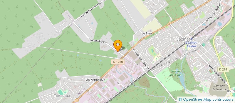 localisation de l'entreprise SCI JOSTEPHAND à PESSAC