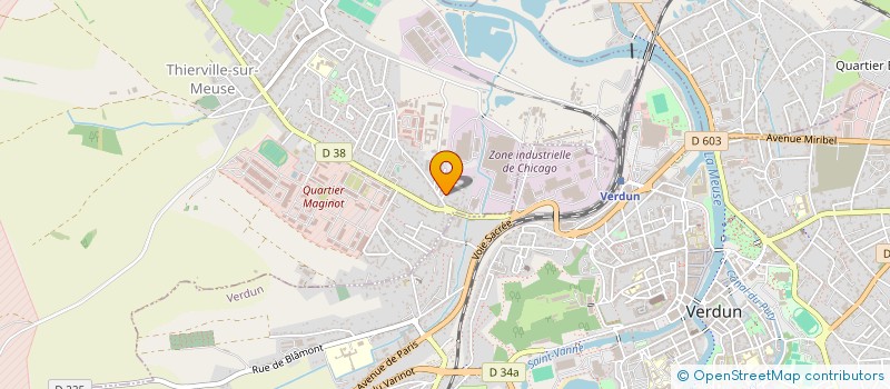 localisation de l'entreprise SCI JOTH à THIERVILLE-SUR-MEUSE