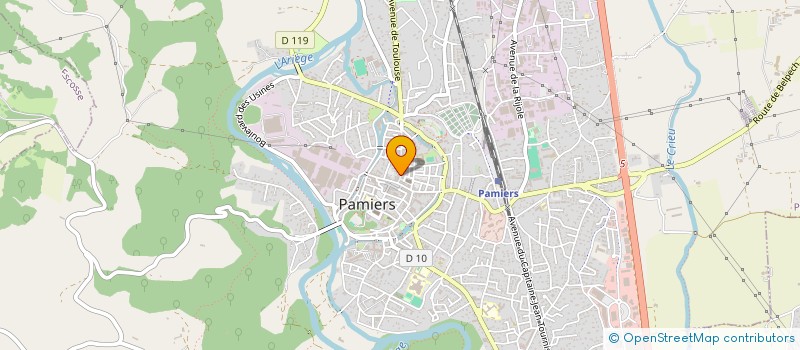 localisation de l'entreprise SCI JOTHIE à PAMIERS