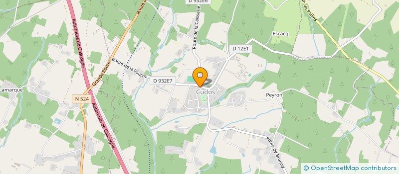 localisation de l'entreprise SCI JOUANDONS  LE NIZAN