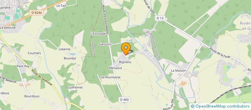 localisation de l'entreprise SCI JOUANIN  SAUBUSSE