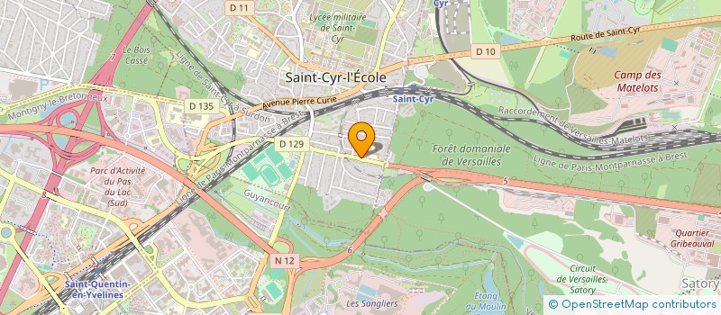 localisation de l'entreprise SCI JOUBARBE à SAINT-CYR-L'ECOLE
