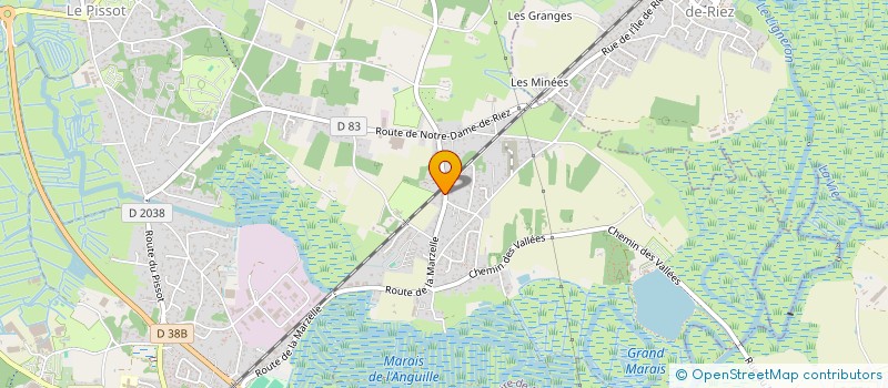 localisation de l'entreprise SCI JOUBERT LA CHAUSSEE à SAINT-HILAIRE-DE-RIEZ