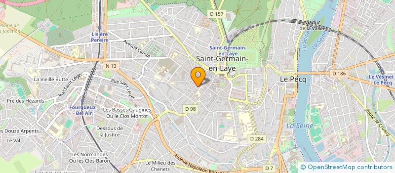 localisation de l'entreprise SCI JOUERIES  SAINT-GERMAIN-EN-LAYE