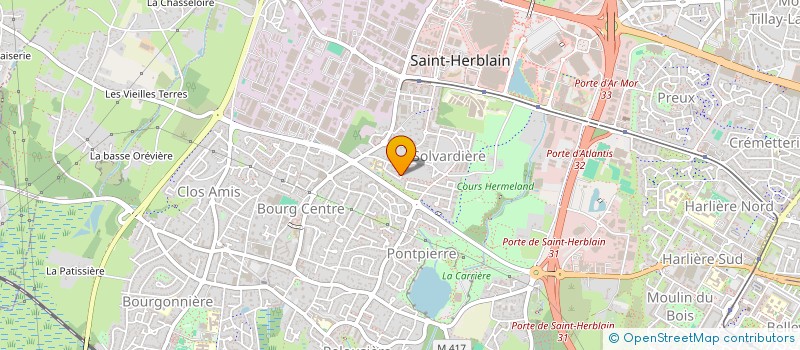 localisation de l'entreprise SCI JOUET  SAINT-HERBLAIN