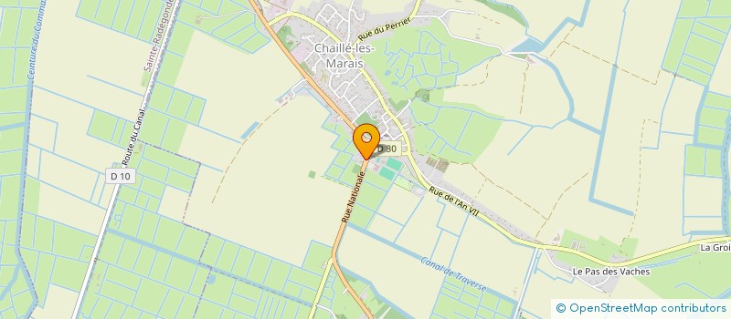 localisation de l'entreprise SCI JOUFFRAULT  CHAILLE-LES-MARAIS