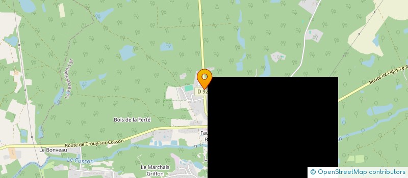 localisation de l'entreprise SCI JOULE  LA FERTE-SAINT-CYR