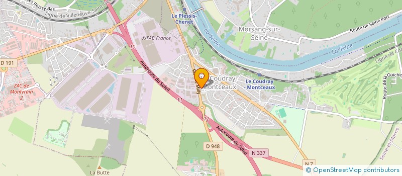 localisation de l'entreprise SCI JOULIA  SAINT-FARGEAU-PONTHIERRY