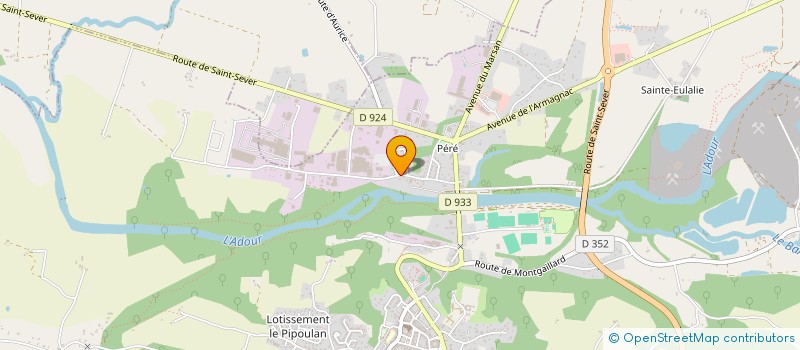 localisation de l'entreprise SCI JOULIOU à SAINT-SEVER