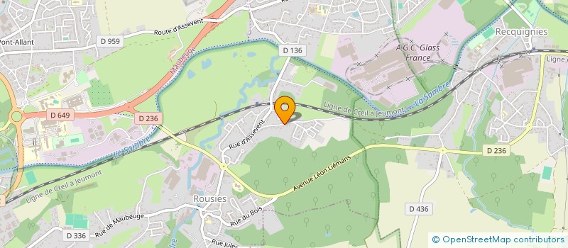 localisation de l'entreprise SCI.JOUMI  ROUSIES