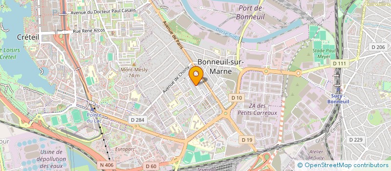 localisation de l'entreprise SCI JOUQUAN ALYA IMO à BONNEUIL-SUR-MARNE