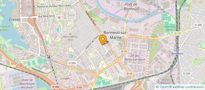 localisation de l'entreprise SCI JOUQUAN IMO à BONNEUIL-SUR-MARNE