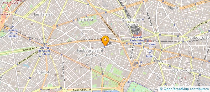 localisation de l'entreprise SCI JOURDAIN PYRENEES à PARIS