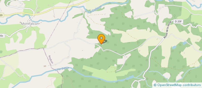 localisation de l'entreprise SCI JOURDAN  ROYBON